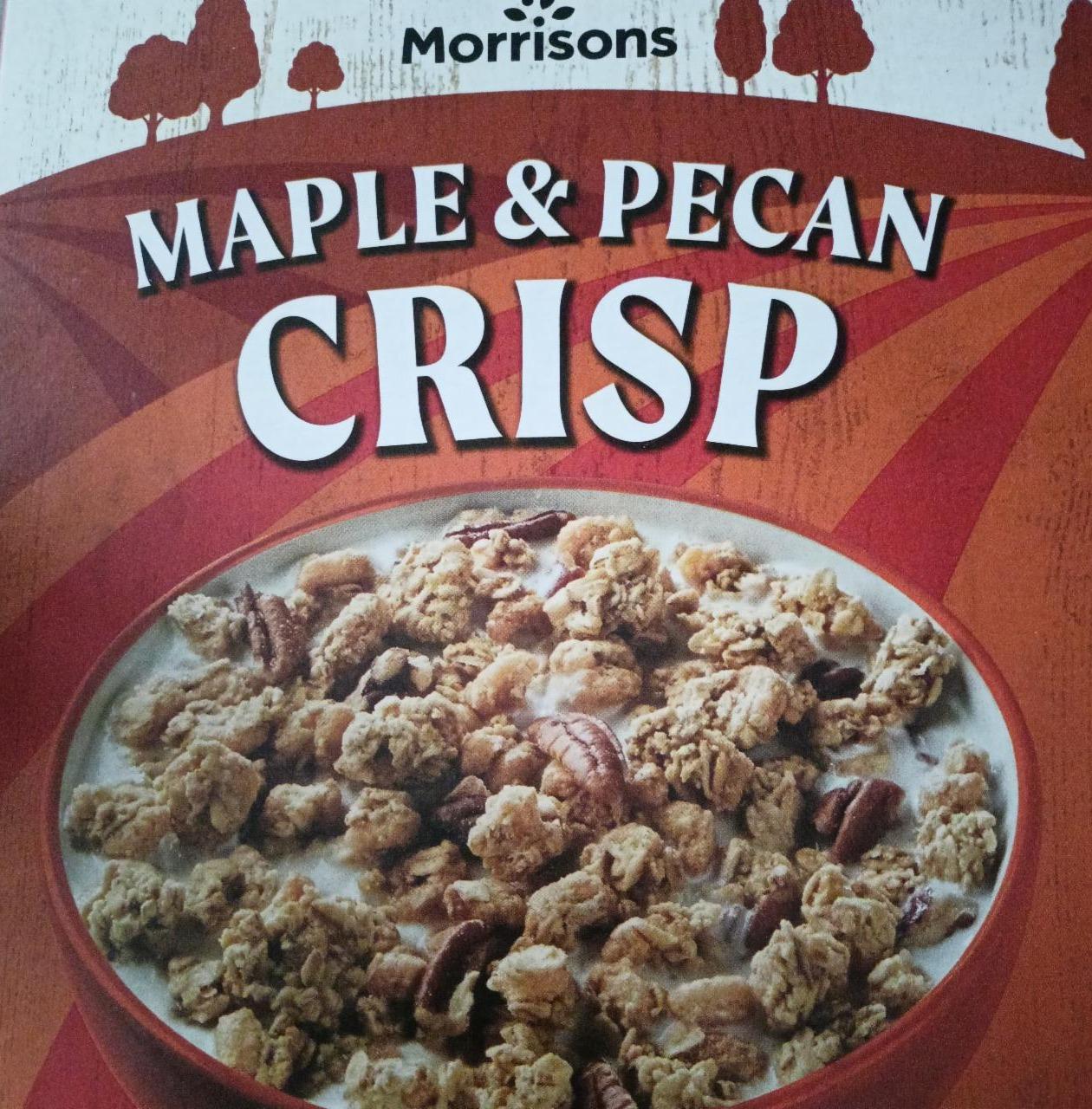 Фото - Сухий сніданок хрусткий Maple & Pecan Crisp Morrisons