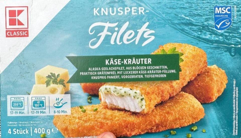Фото - Knusperfilet Käse -Kräuter K-Classic