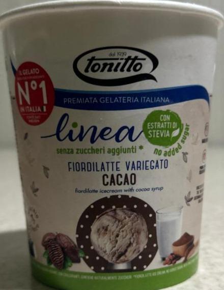 Фото - Gelato fiordilatte variegato cacao Tonitto
