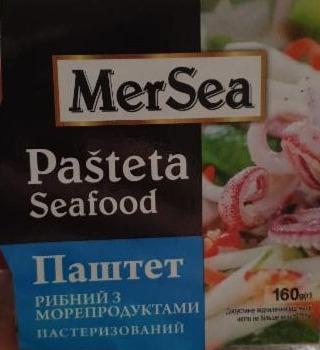 Фото - Паштет рибний з морепродуктами пастеризований MerSea