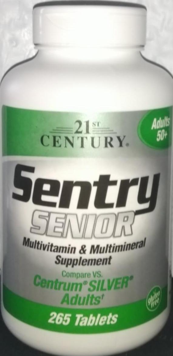 Фото - Мультивітаміни та мінерали 50+ Sentry Senior Centrum Silver Adults 21st Century