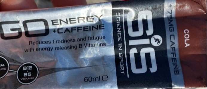 Фото - Мальтодекстриновий гель зі смаком коли з добавленням кофеїну і підсолоджувачів Високий вміст кофеїну SiS