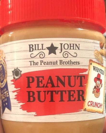 Фото - Арахісова паста Peanut Butter Crunchy Bill & John