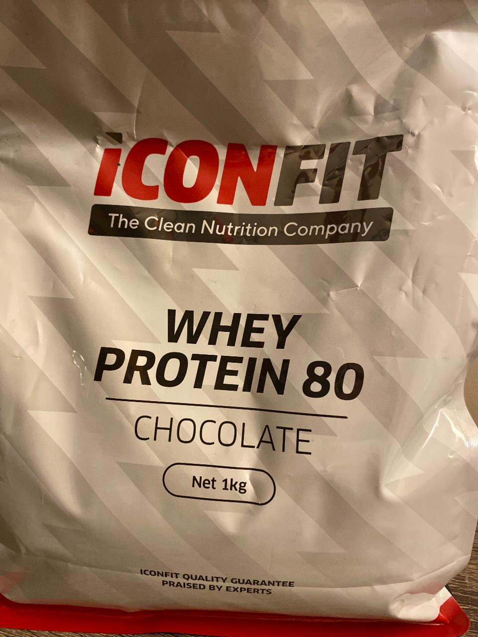 Фото - Протеїн Whey Protein 80 Chocolate Iconfit