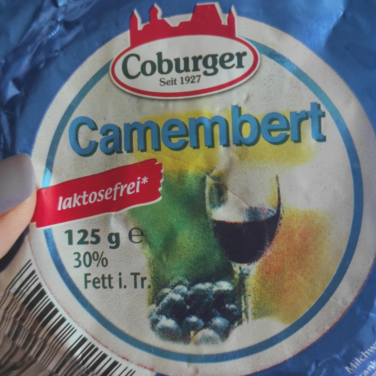 Фото - Сир безлактозний Camembert Coburger