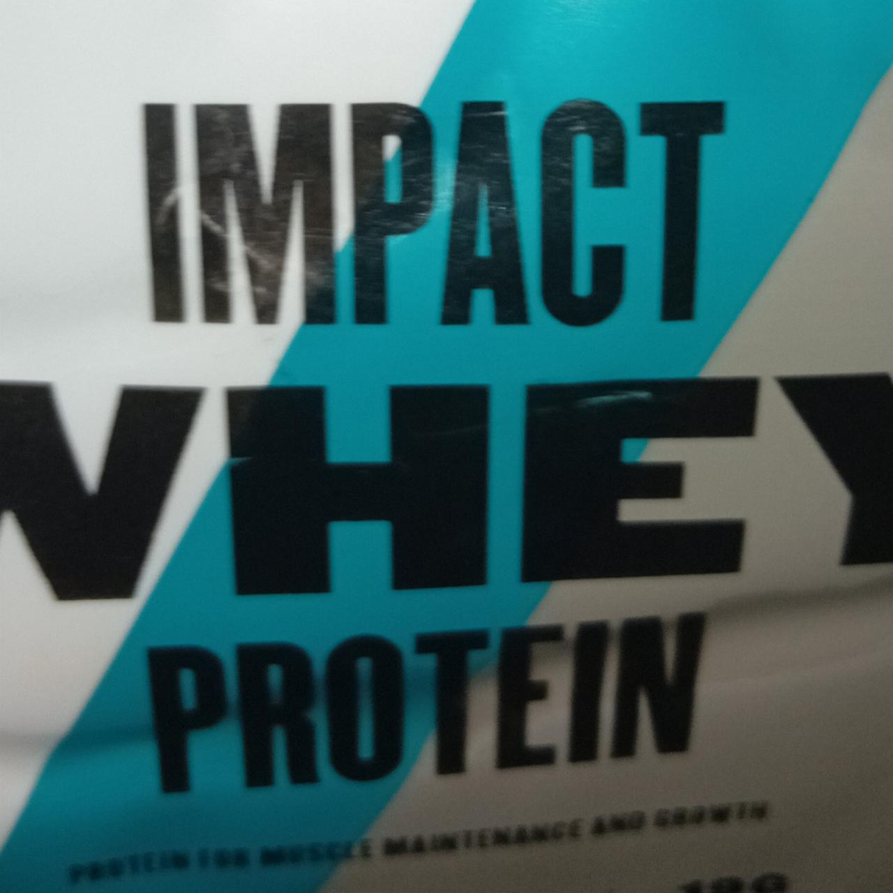 Фото - Протеін Impact Whey Protein Chocolate Smooth Myprotein