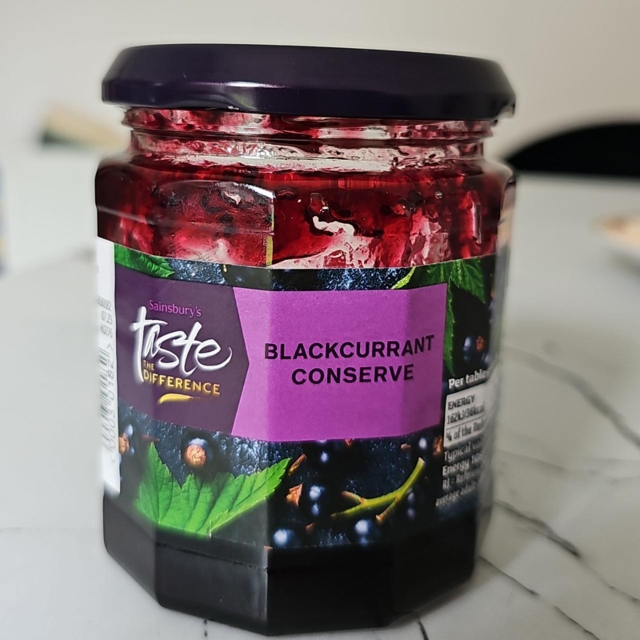 Фото - Варення з чорної смородини Blackcurrant Conserve by Sainsbury's