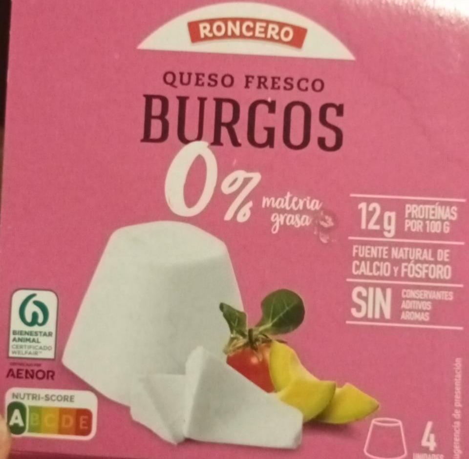 Фото - Сир свіжий Burgos 0% M.G. Roncero