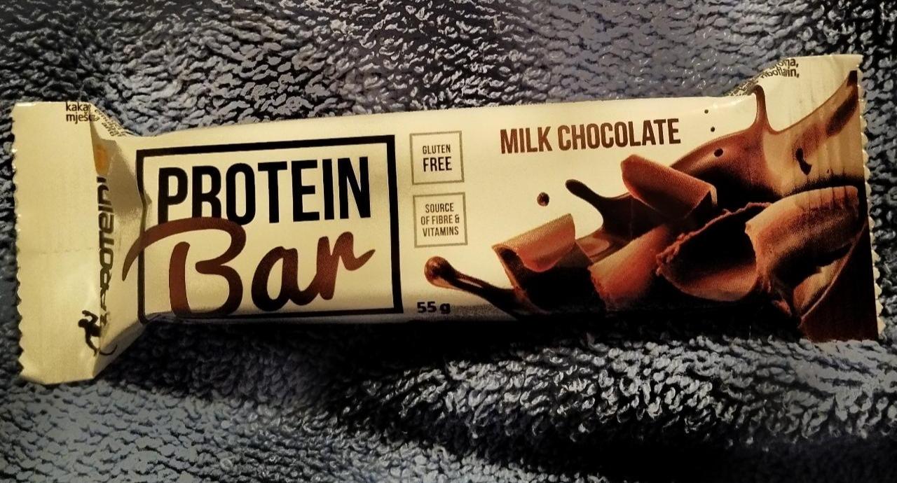 Фото - Батончик протеїновий Protein Bar Milk Chocolate Proteini