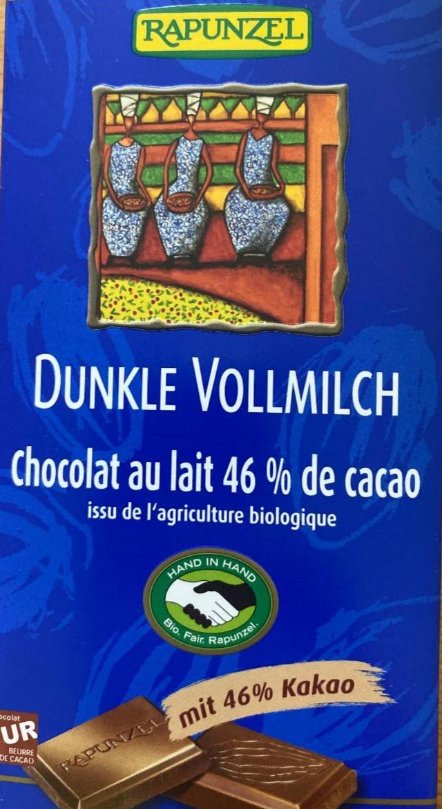 Фото - Milk Chocolate mit 46% cocoa Rapunzel