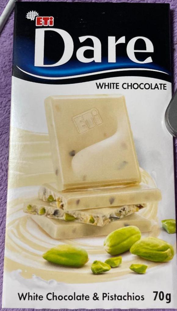 Фото - Dare white chocolate pistachios Eti
