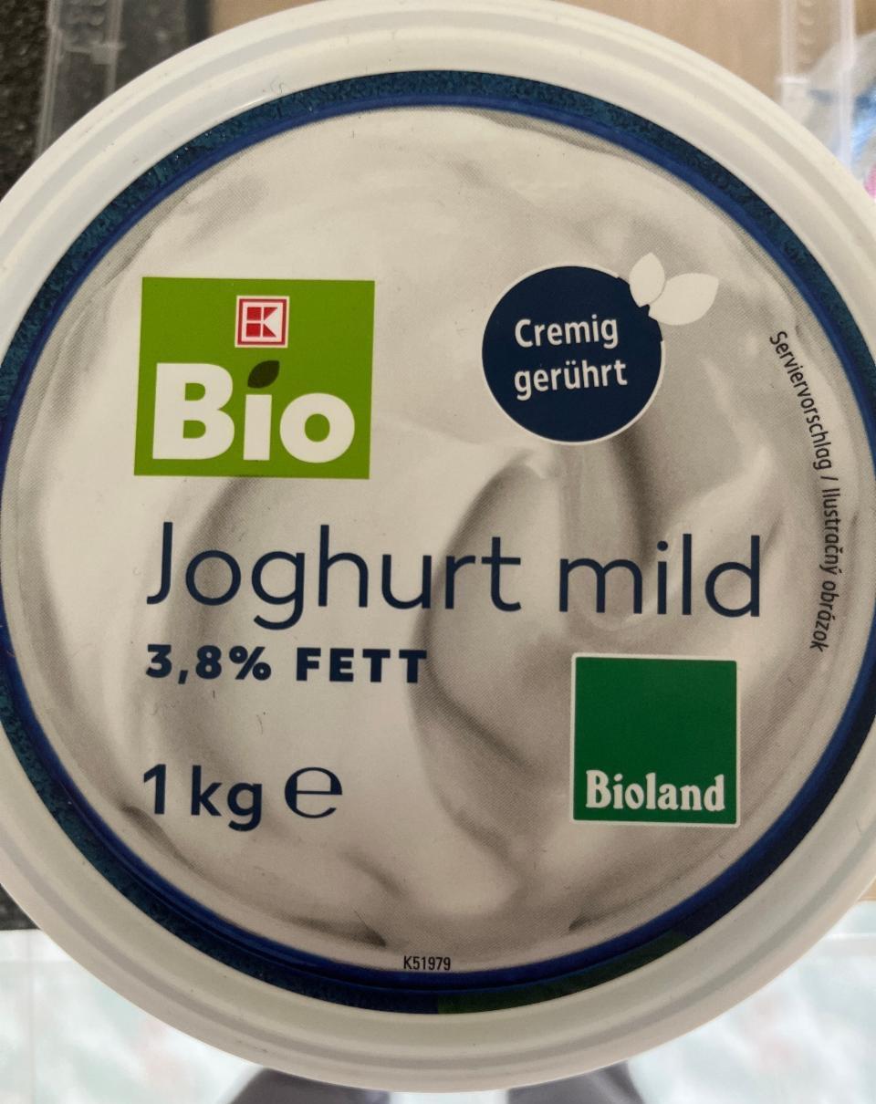 Фото - Йогурт нежирний 3.8% жирності K-Bio