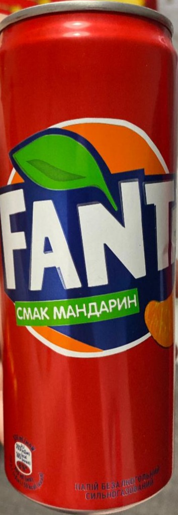 Фото - Напій безалкогольний сильногазований на ароматизаторах Мандарин Fanta