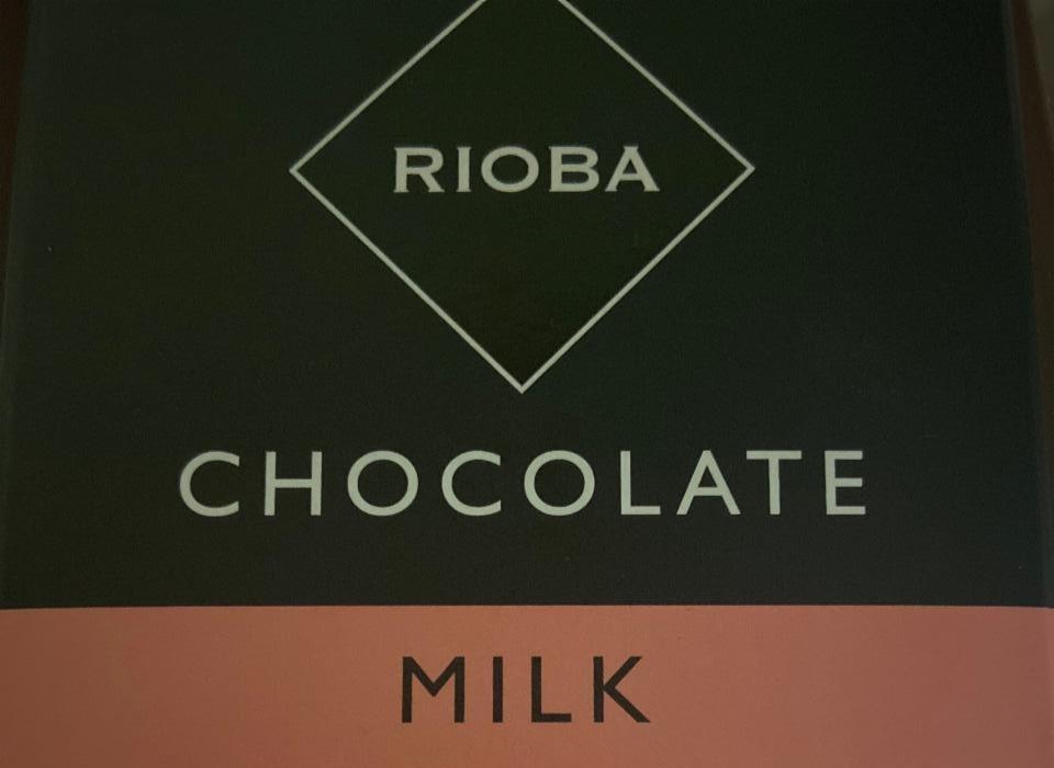 Фото - Шоколад молочний Бельгійський Rioba