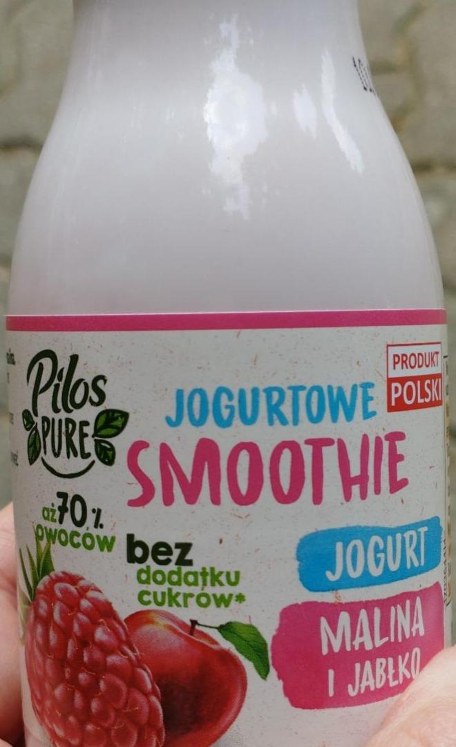 Фото - Смузі-йогурт малина-яблуко без цукру Jogurtowe Smoothie Pilos