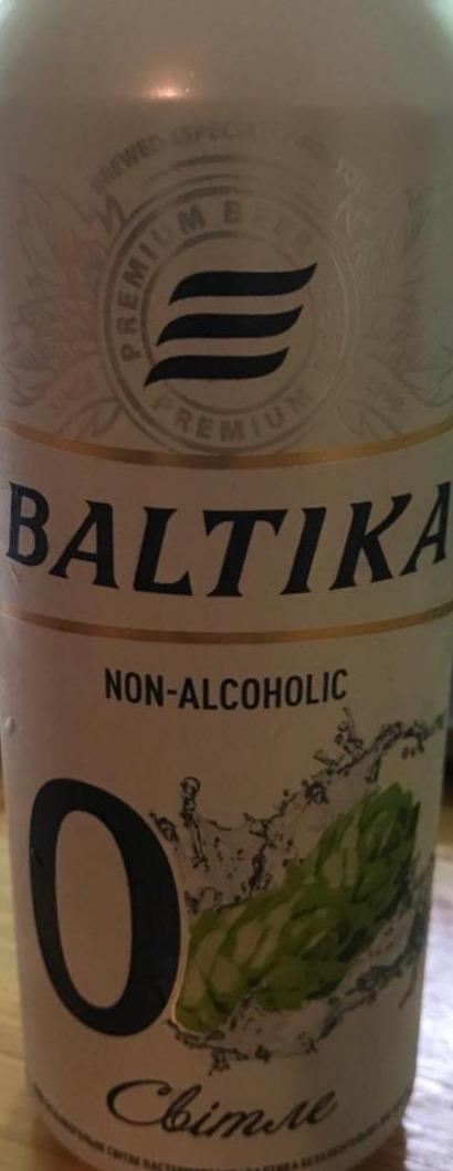Фото - Пиво безалкогольне світле Baltika