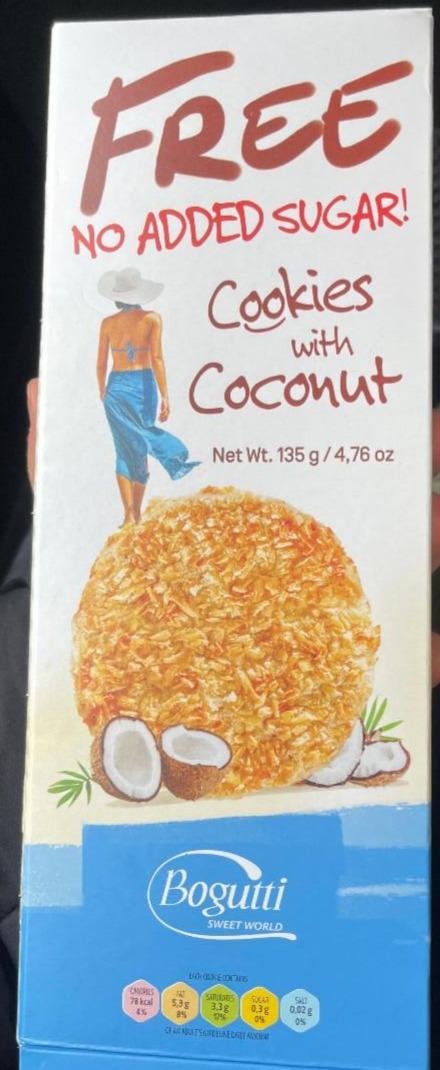 Фото - Печиво з сушеним кокосом без цукру Free Bogutti