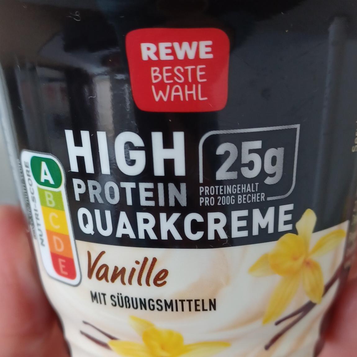 Фото - High Protein Quarkcreme vanille Rewe