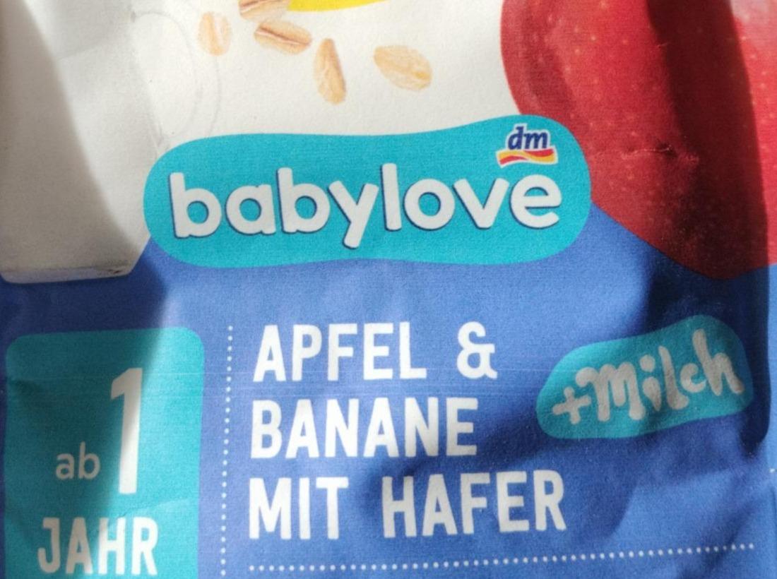 Фото - Quetschie Guten Abend Apfel-Banane-Hafer-Milch recyclebar ab 1 Jahr Babylove
