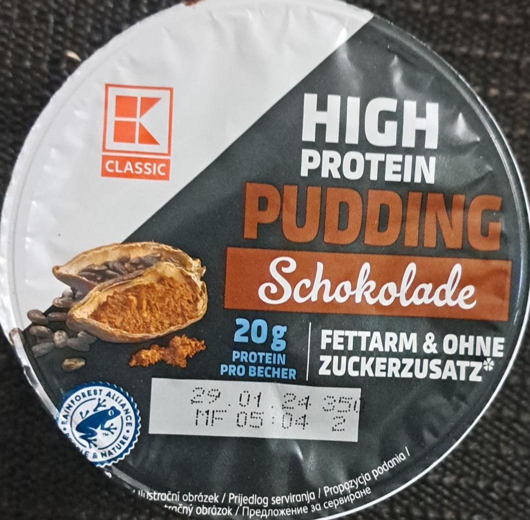 Фото - High protein Pudding schokolade K-Classic