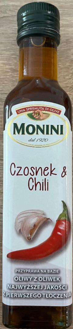 Фото - Ароматизоване оливкове масло Czosnek & Chili Monini
