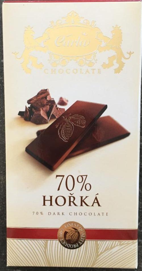 Фото - Hořká 70% Dark chocolate Carla