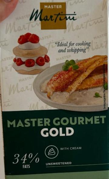Фото - Master Gourmet Gold 34% Master Martini