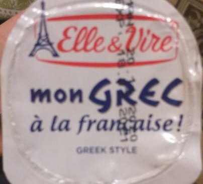 Фото - Десерт 8.4% молочний оригінальний Mon Grec a la francaise Elle&Vire