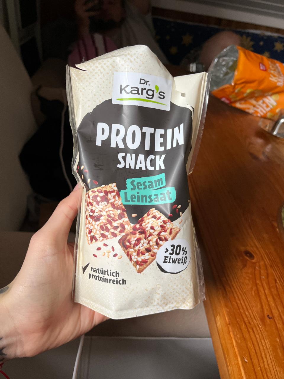 Фото - Sesam leinsaat Protein Snack Karg's