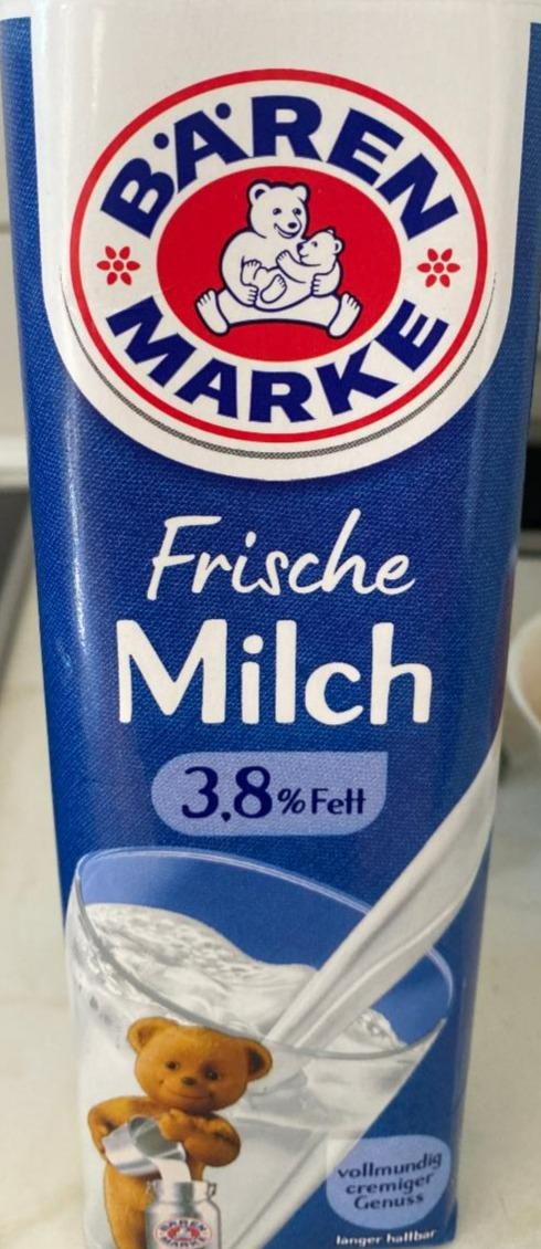 Фото - Frische Milch 3,8% Fett Bären Marke