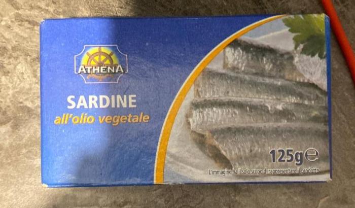 Фото - Сардини в олії Sardine Athena