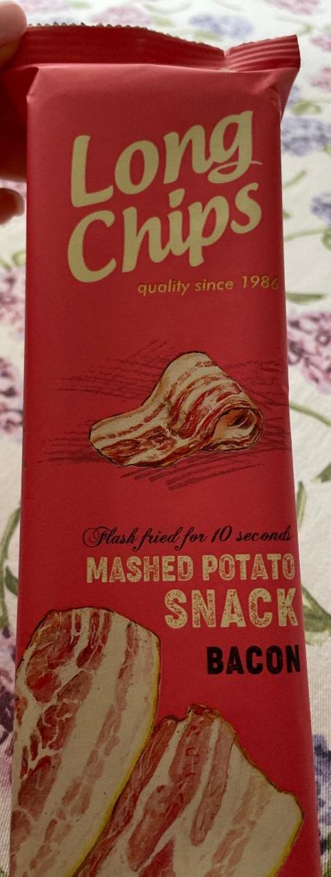 Фото - Mashed potato snack bacon Long Chips