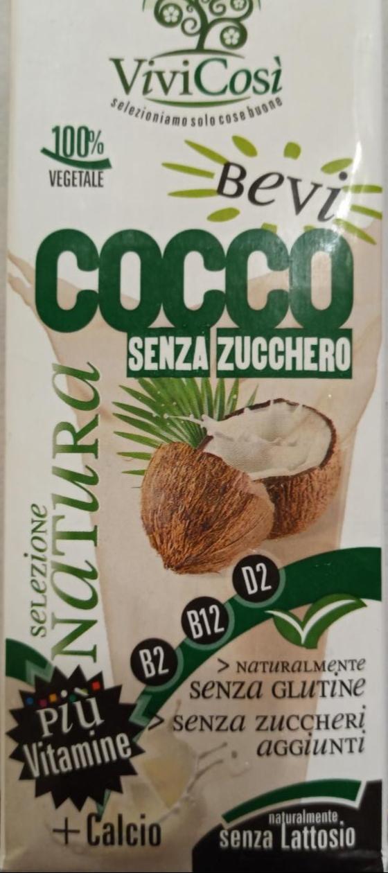 Фото - Несолодкий кокосовий напій ViviCosi