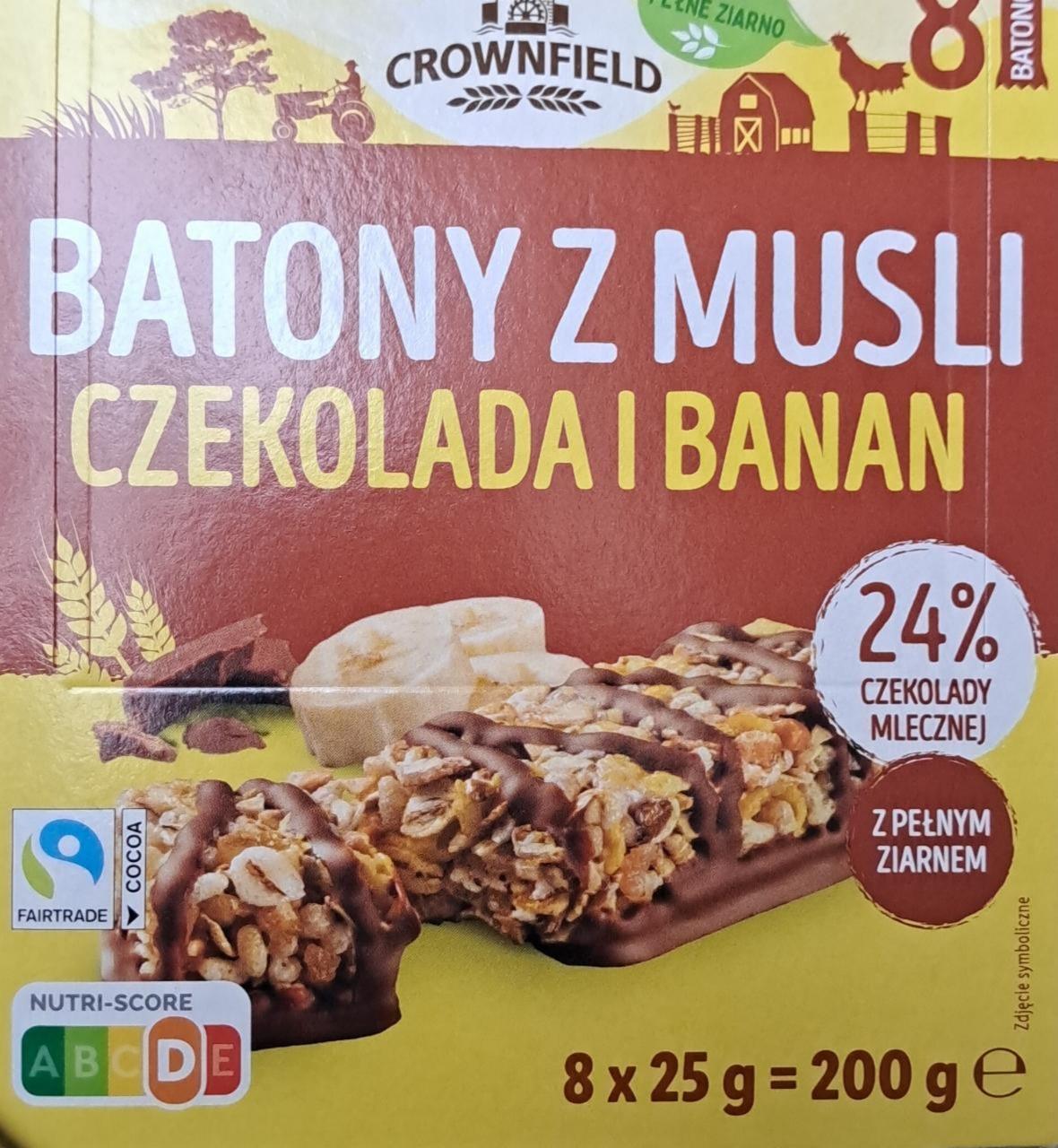 Фото - Muesli Bars Chocolate & Banana Lidl
