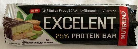 Фото - Excelent 25% protein bar Almond-Pistachio Nutrend