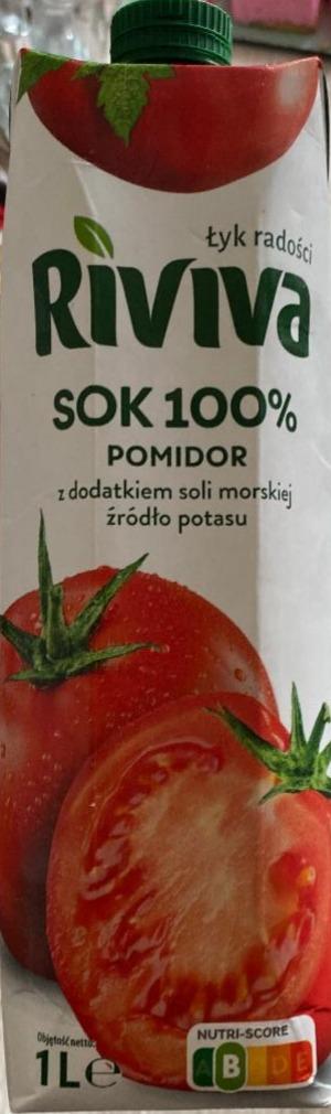 Фото - Сік томатний 100% Riviva