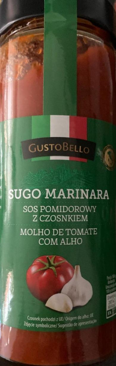 Фото - Sugo Marinara sos pomidorowy z czosnkiem GustoBello