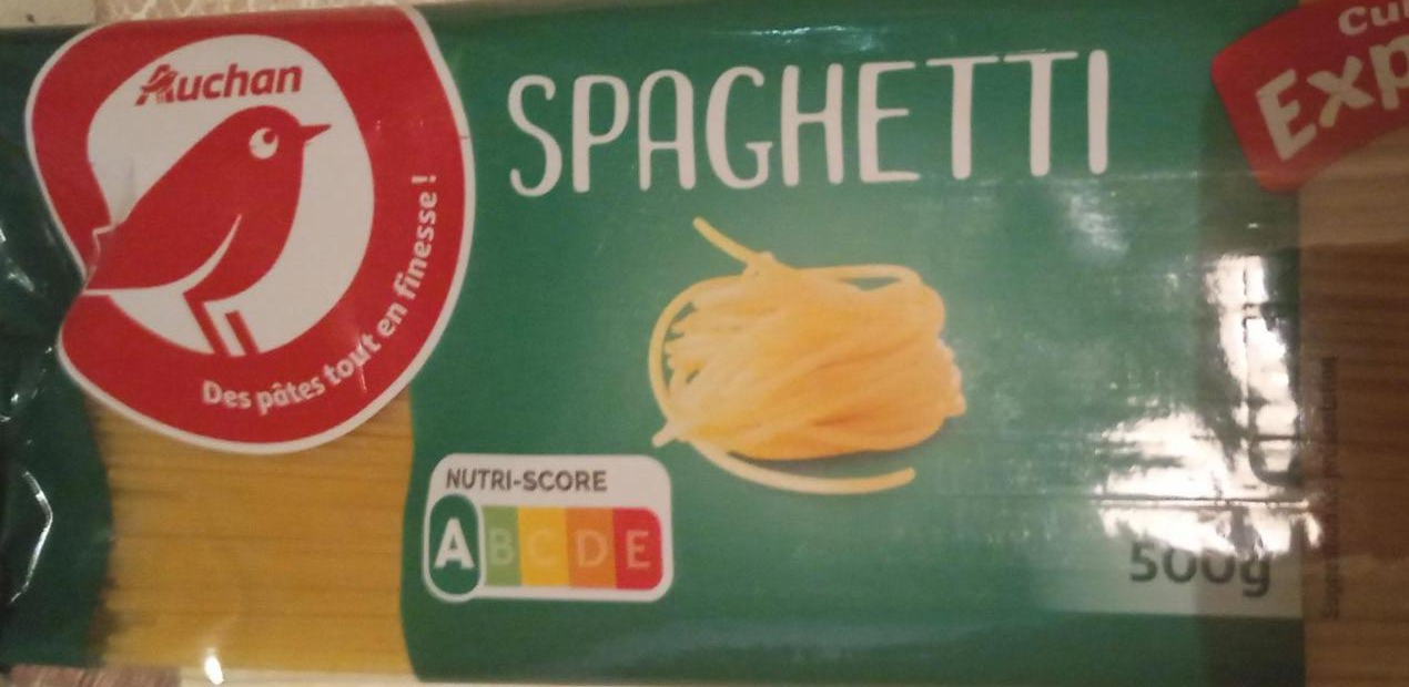 Фото - Макаронні вироби Спагетті швидкого приготування Auchan