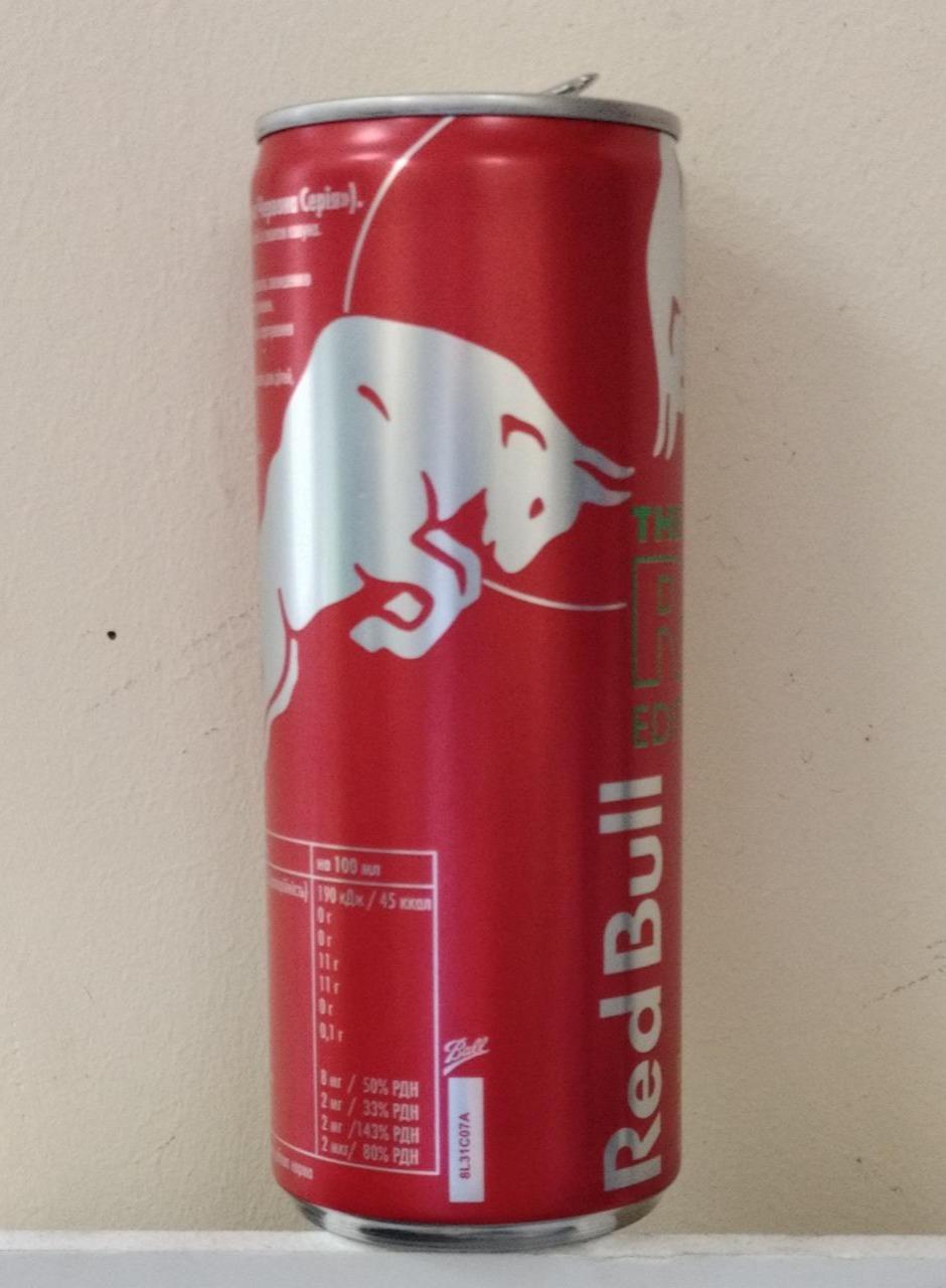Фото - Напій енергетичний зі смаком кавуна Red Bull