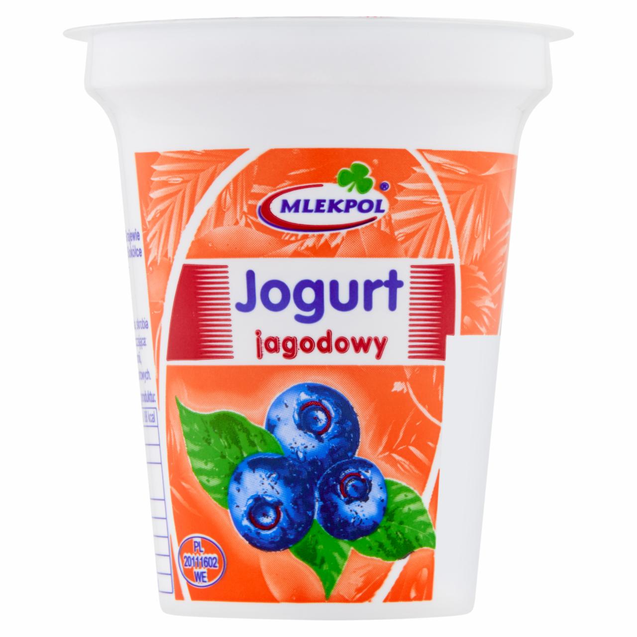 Фото - Йогурт зі смаком чорниці Mlekpol