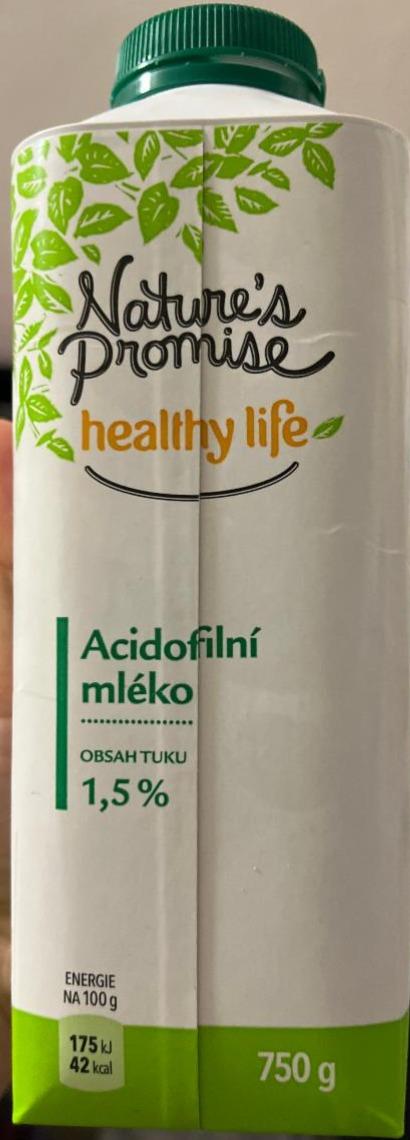Фото - Молоко 1.5% Acidofilni Nature's Promise