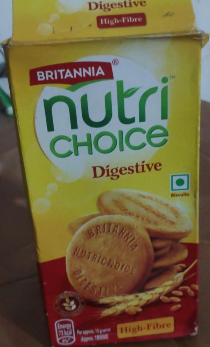 Фото - Digestive biscuits Nutri choice Britannia
