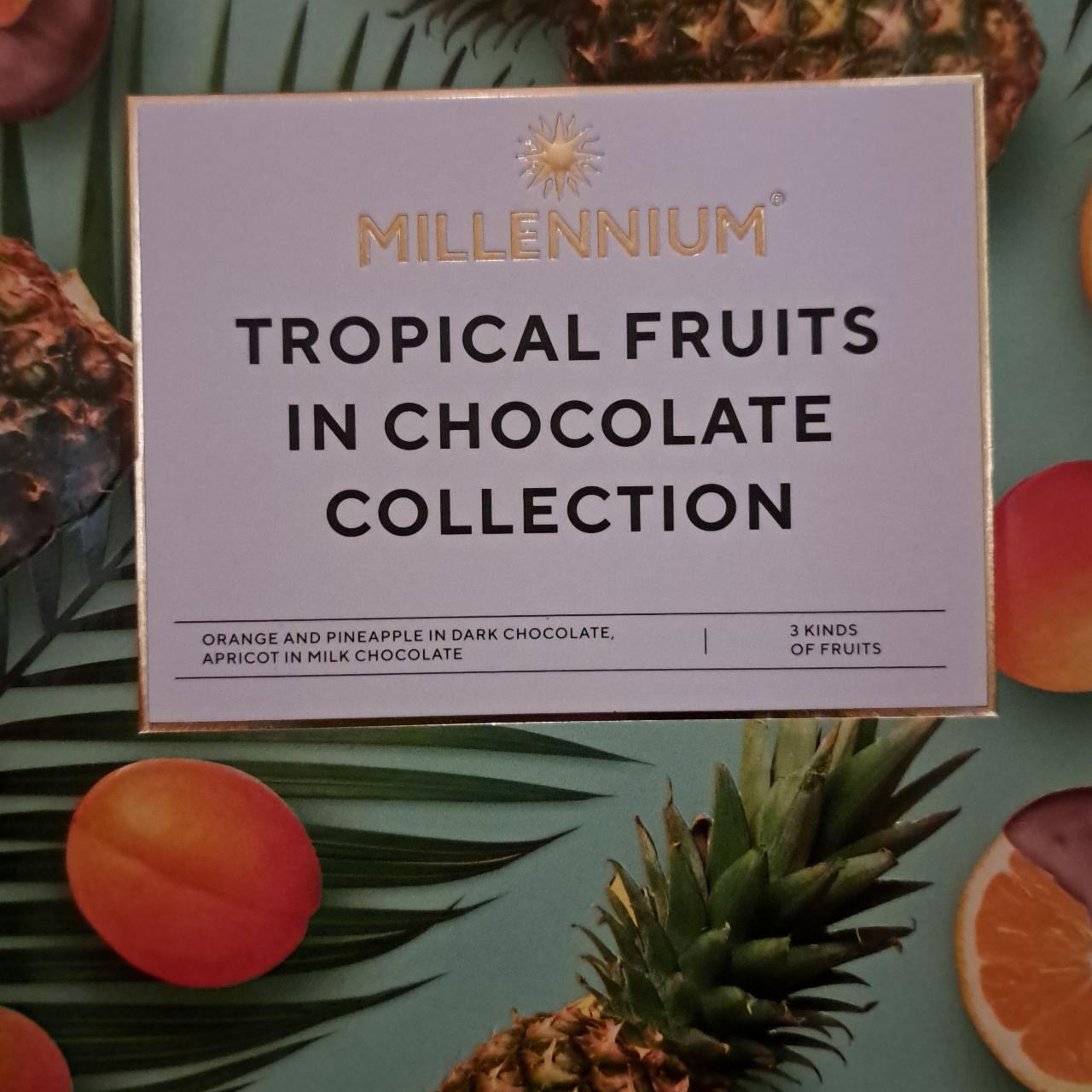 Фото - Цукерки тропічні фрукти в шоколаді асорті Millennium