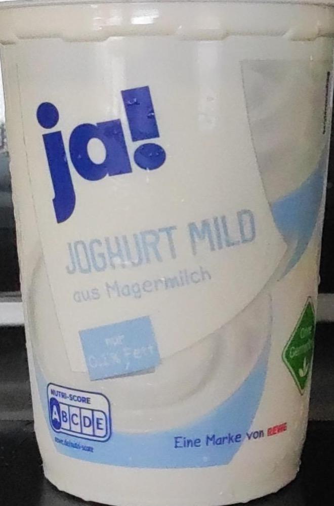 Фото - Yoghurt mild aus magermilch 0.1 % Fett Ja!