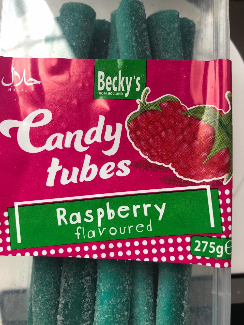 Фото - Candy tubes raspberry flavored Becky’s