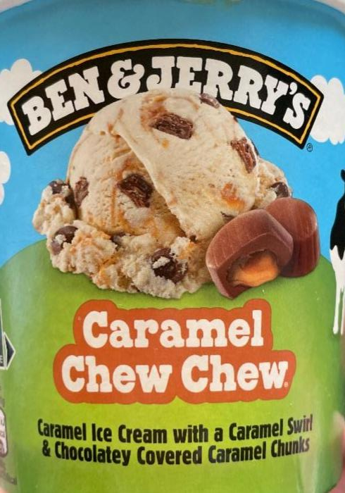 Фото - Caramel Chew Chew Ice Cream Ben & Jerry's