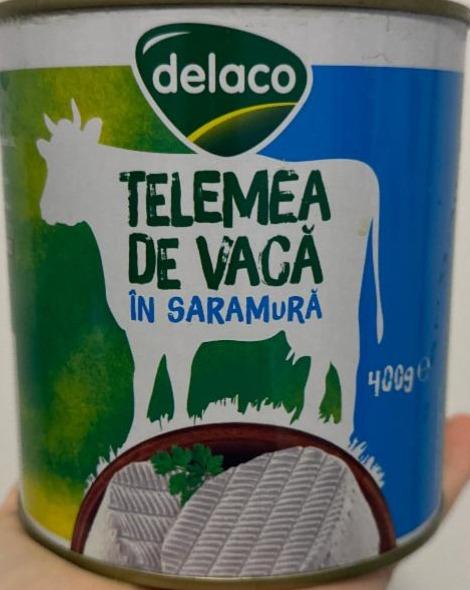 Фото - Telemea de vaca in saramura Delaco