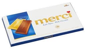 Фото - Шоколад Merci Tablets Молочний шоколад Merci