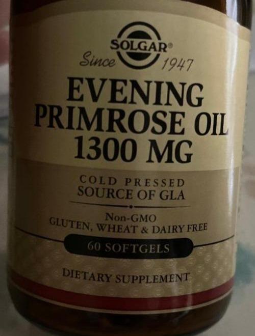 Фото - Evening Primrose Oil Solgar