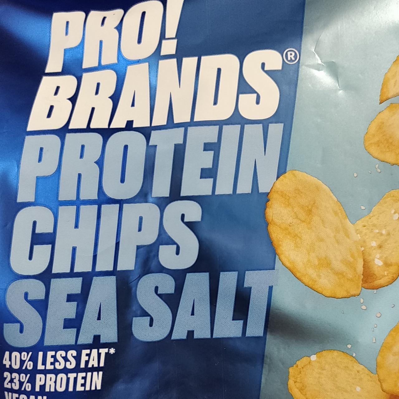 Фото - Протеїнові картопляні чіпси зі смаком солі Pro!Brands